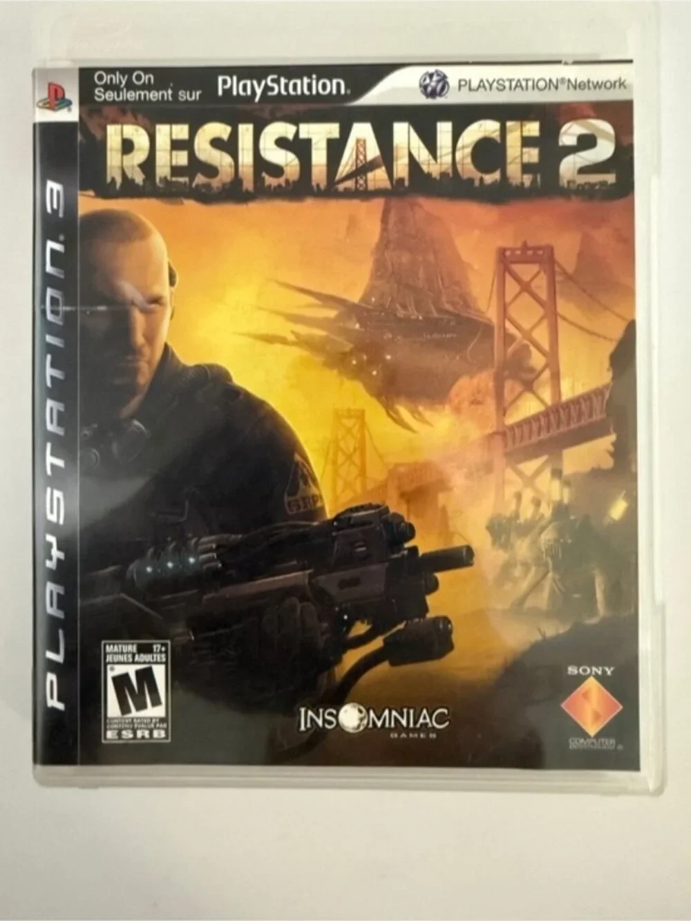 Resistance 2 – PS3 Game (Complete w/ Case, Disc & Inserts)